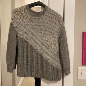 Current/Elliott Grey multi wool sweater